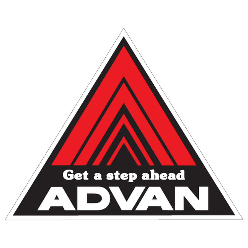 2 x Advan Vinyl Sticker Decal – Pepa Car