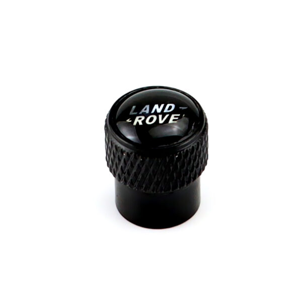 Land Rover Black Tire Valve Caps - Extra Spare Cap Total 5 Caps - Image 2