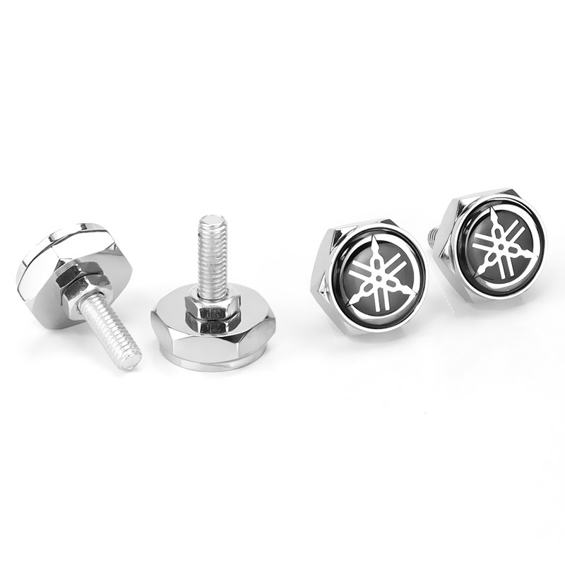 Yamaha Silver License Plate Bolts - Get Your Car Accessories Shipped ...